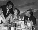 With Kirk Douglas and Olivier, 1958