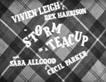 1937 STORM IN A TEACUP